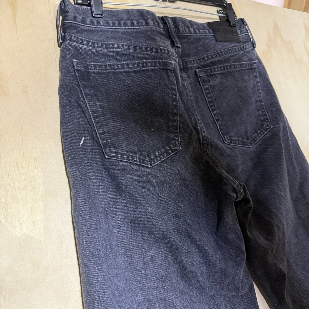 Abercrombie & Fitch Baggy Jeans Mens 30x30 Black Denim Relaxed Y2K Skater